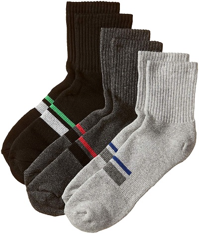 India Desire : Buy Chromozome Men's Calf Socks (Pack of 3) Black/Grey/Charcoal_Black / Grey / Charcoal_Free Size) at Rs. 184 from Amazon
